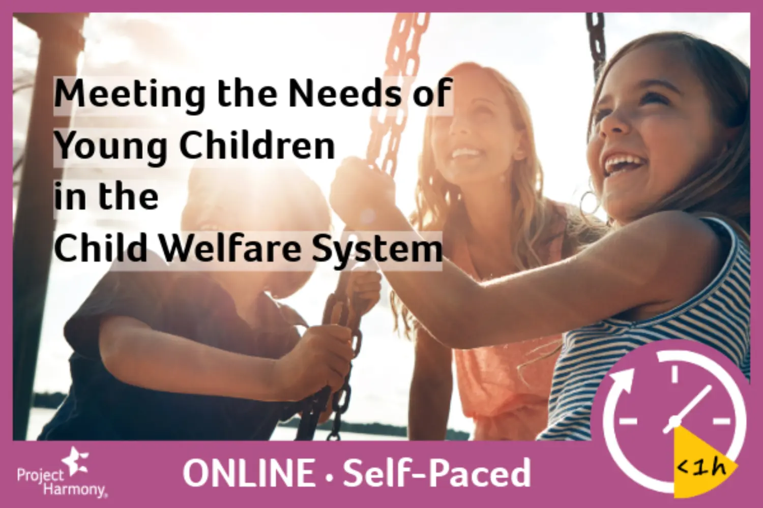 Meeting the Needs of Young Children in the Child Welfare System (Self-Paced) primary image